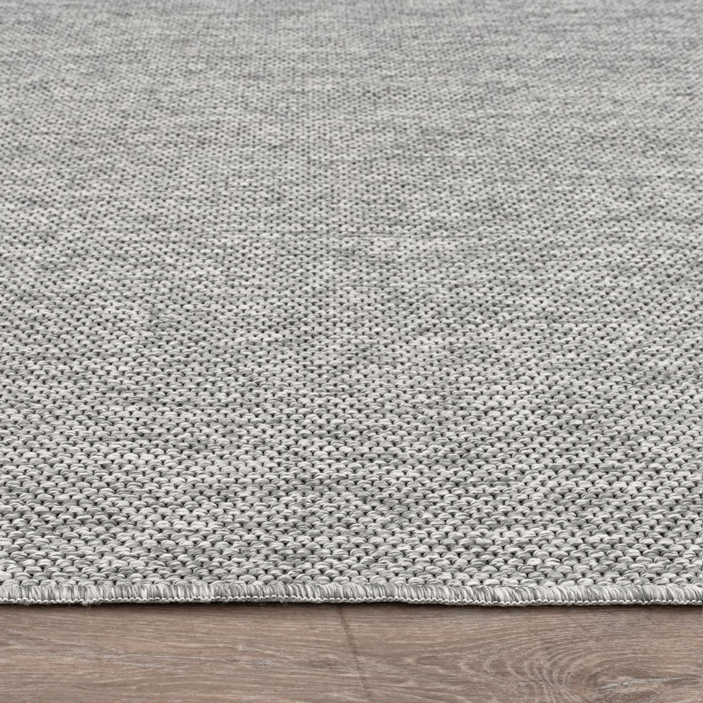 Jute Rug - Woven, Machine Washable & Non-Slip Carpet - Natural,Gray